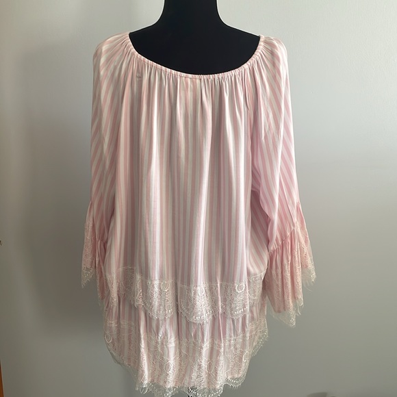 Ruby Rd Pink/White Top - Picture 5 of 6